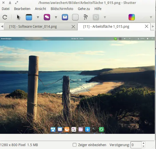 Einfache Bildbearbeitung unter Linux